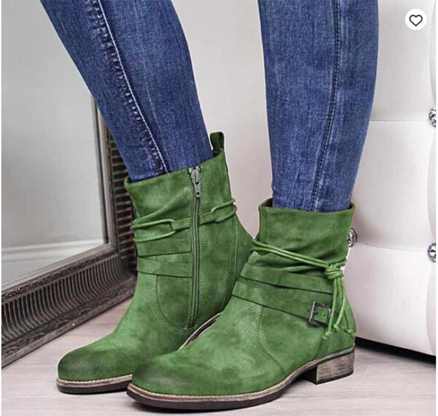 Otoño Invierno Botas Mujer Moda Cotten Botas Retro comprar a buen precio —  entrega gratuita, reseñas reales con fotos — Joom