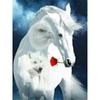 Diamond Painting Horse Full Round Diamond Embroidery Animals Picture 5D Diy Mosaic Rhinestone Home Decoration