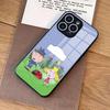 Ben And Hollys Little Kingdom Phone Case For IPhone 17 Air 16 E Pro Max 15 14 13 Mini 12 Pro 11 Max Plus Black Glass Cover