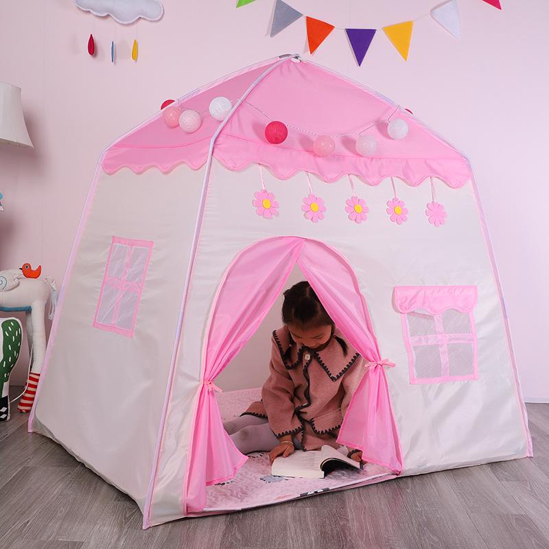 Children's Indoor Dollhouse Play Tent – Large Space Gift for Girls