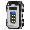 Mini LED Keychain Light Portable Magnetic EDC Flashlight Outdoor Camping Fishing Emergency Work Hat Clip Lamp With Fingertip Gyro
