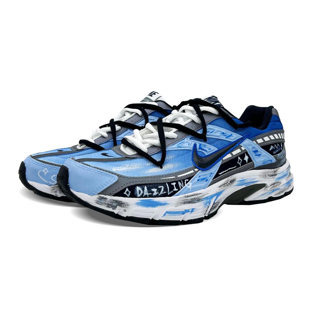 Nike Initiator Slip Resistant Abrasion Resistant Slip Resistant Abrasion Resistant Low top Running Shoes Men's 394055-101(Team252-)