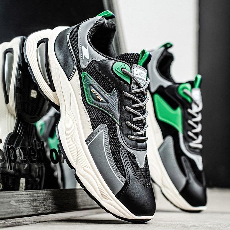 Men Breathable Mesh Hollow Out Outdoor Sports Casual Sneakers 39 чёрный