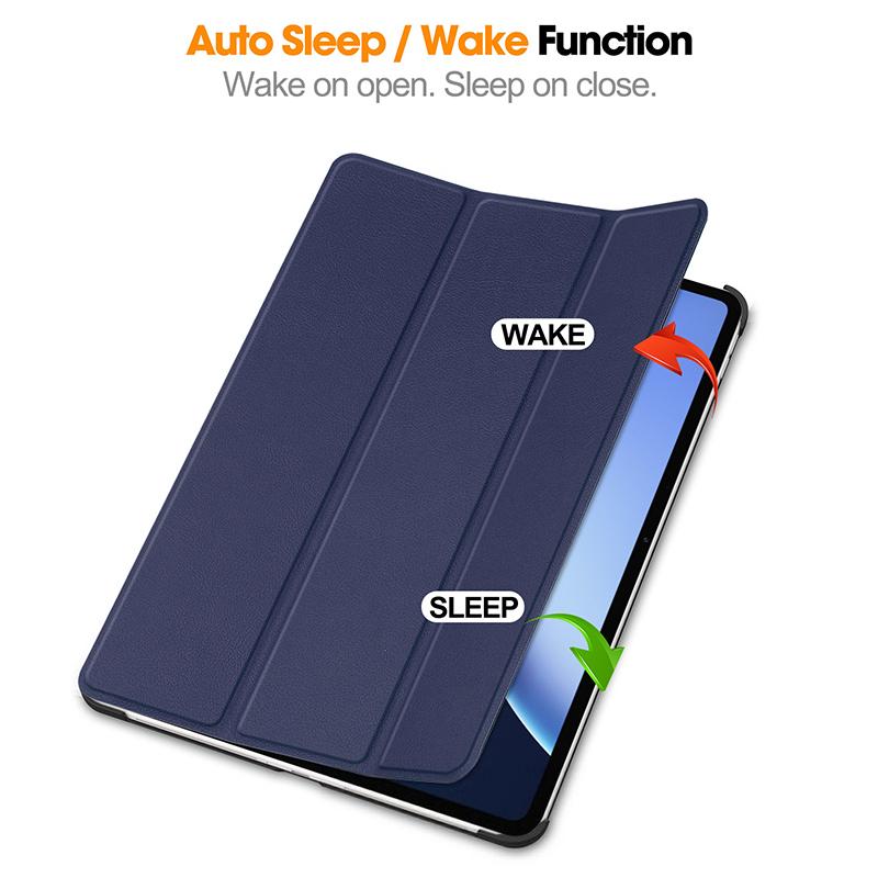 Összecsukható tartó tablettok Oneplus Pad 3 13.2''-hez Automatikus elalvás tok Flip állvány Védőtok Héj Oneplus Pad 3-hoz