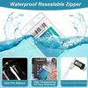 6PCS PVC Transparent Card Sleeve Waterproof Card Holder with Expandable Hang Rope Vertical Horizontal Work Cards Protections ZYF