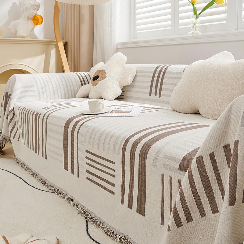 Chenille Sofa Cover Cloth Advanced Sense Four Seasons Universal Full Cover Dust-proof Sofa Towel Universal Cover Blanket