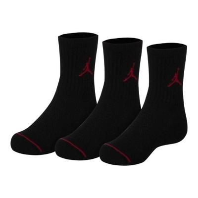 Childrens/Kids Air Jordan Crew Socks (Pack of 3)