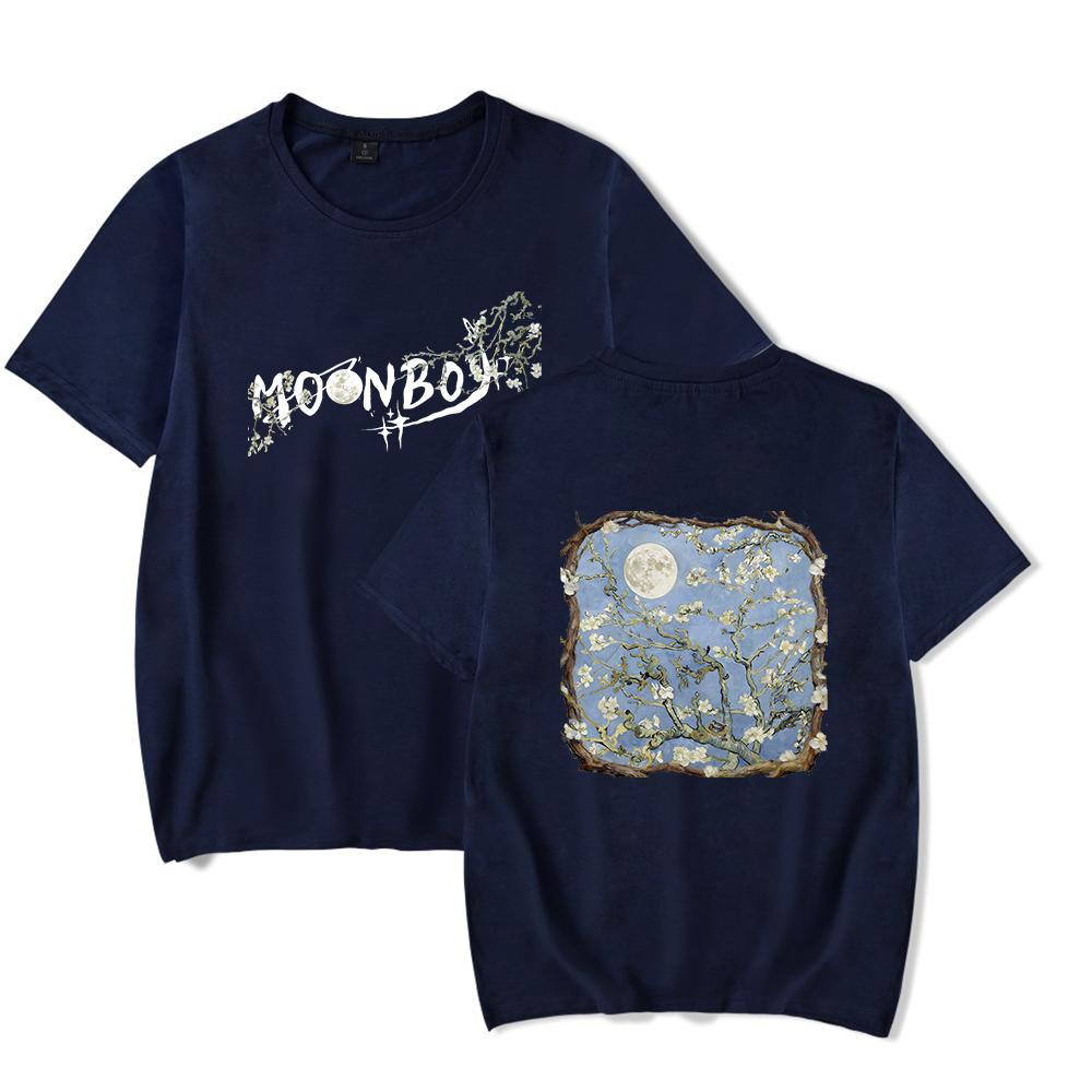 JVKE Moonboy Tshirt Album Merch Tshirt Cool Print Tops for Unisex and Women Streetwear