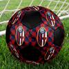 1 pz Pallone da Calcio Bologna FC 1909 Misura 5 Pallone da Calcetto Indoor alla Moda Colorato Gioco in Cortile - Ottimo per Regalo agli Appassionati di Sport HE14