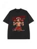 Boxing Boy Printed Shortsleeved Tshirt Mens Large Size Loose Trendy Brand Street American Retro Halfsleeved Adlv Style Tee