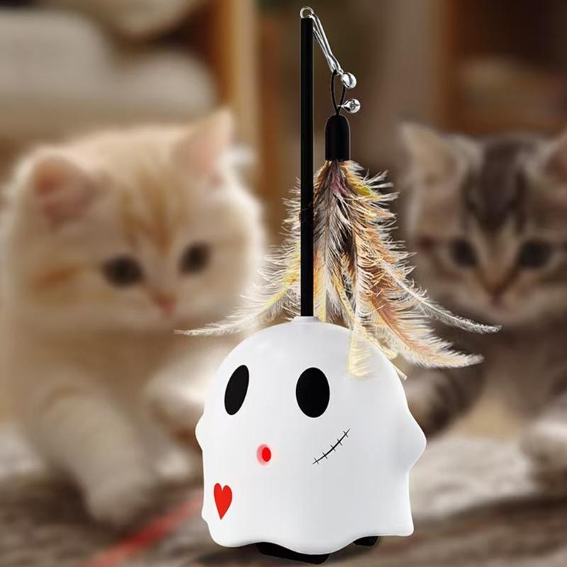 Cats Automatic Toy Cats Interactive Fun Toy Teasing Rechargeable Fun Exercise Toy for Indoor Felines Play Exercise Toy