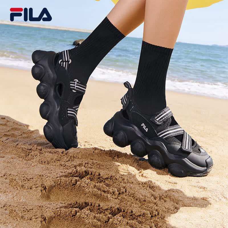 FILA FRAGOLA Strawberry Mary Jane Platform Sandals US 7.5