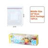 2882 Sealed Bag Fresh Food Self-Sealing Household Plastic Packaging Bag Thickened Refrigerator Storage Freezing Packaging Bag