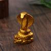 2025 Year Of The Snake Figurine Simulation Snake Resin Ornaments Sculpture Statue Chinese Style Tabletop Lucky  Year Gift