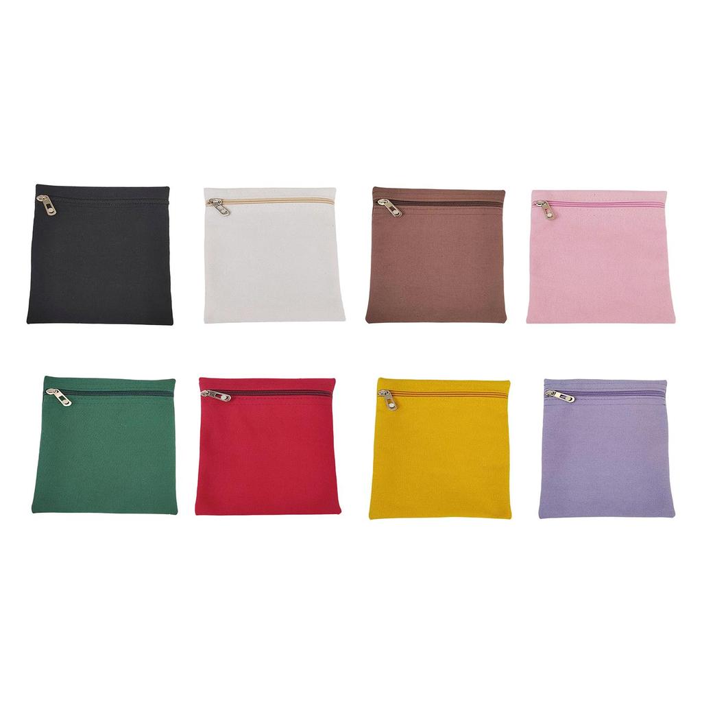 Sew in Side Pocket with Zipper Lightweight Easy Installation Phone Pouch Sturdy Canvas Coat Inside Pockets Secure Invisible