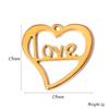 20pcs/lot Butterfly Heart David Star Angel Family Charms Stainless Steel Pendants Jewelry Making DIY Handmade Craft Wholesale