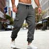 Men's Joggers Pants Loose Drawstring Long Pants Men Multi-pocket Sweatpants Casual Cargo Trousers for Men Fitness