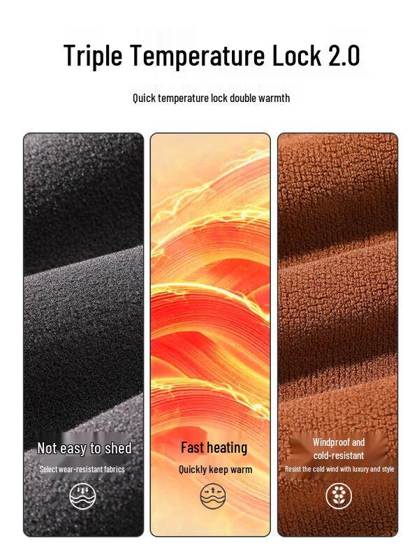 GLM Men's Fleece-Lined Casual Pants