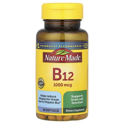 Vitamin B12, 1,000Mcg, 90 Softgels