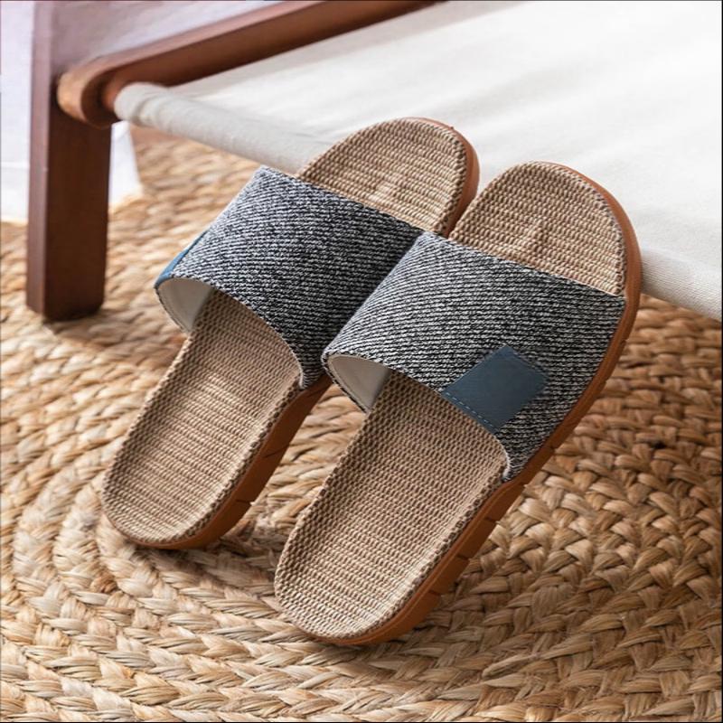Men's Summer Linen Slippers