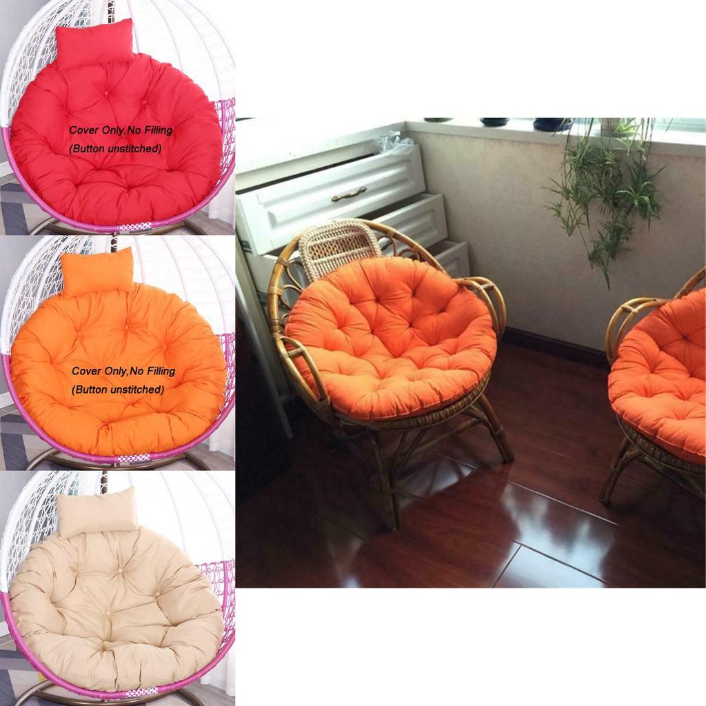 Rattan Swing Chair Cushion Soft Mat Pad Cover For Indoor Outdoor Comfort And Style
