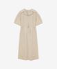 Jucy Judy Belted Open Collar Dress Jzop320B