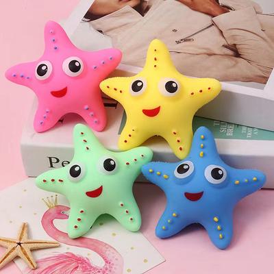 4 Colors Eyed Starfish Squishy Toys Stress Balls Slow Rebound Anxiety Release Sensory Fidget Toy For Adults Kids Party Favors