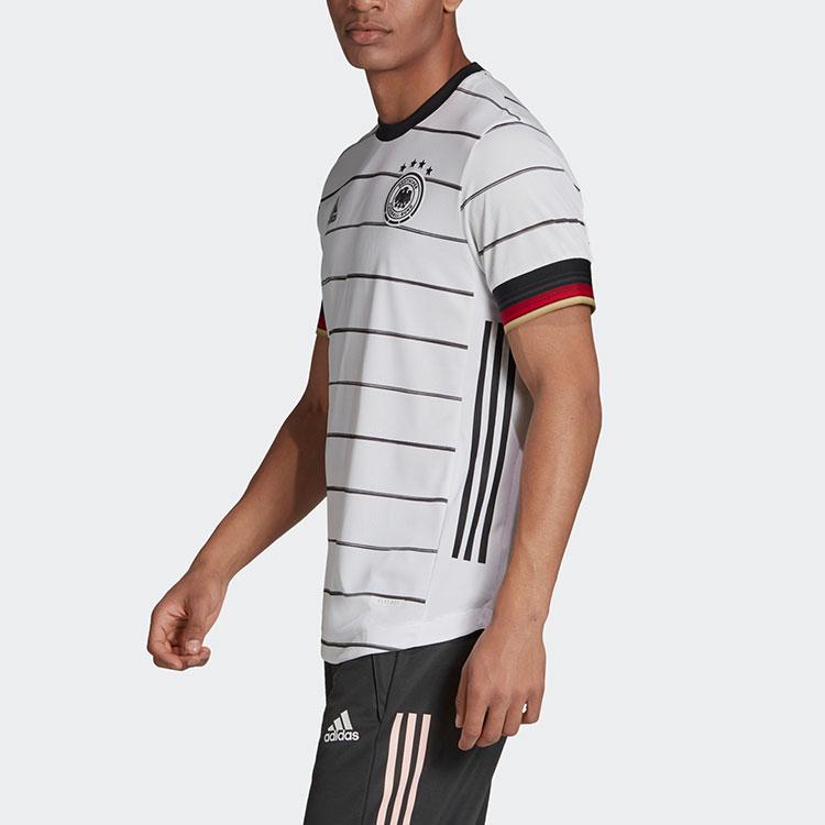 Adidas Germany Team Home Short Sleeve Jersey 20-21 Season Men Tops White EH6104