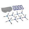 Vacuum Sweeper Filter Kit 4 Filter 4 Mop Cloths 8 Side Brush Robot Vacuum Cleaner Side Brush for