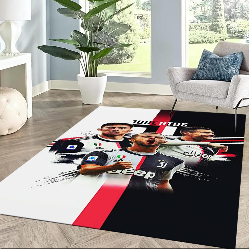 Juventus Floor Mat Perfect For Dormitory Bedrooms Foyer Study Room Antislip Rug Office Home Decor Wedding Party Gift