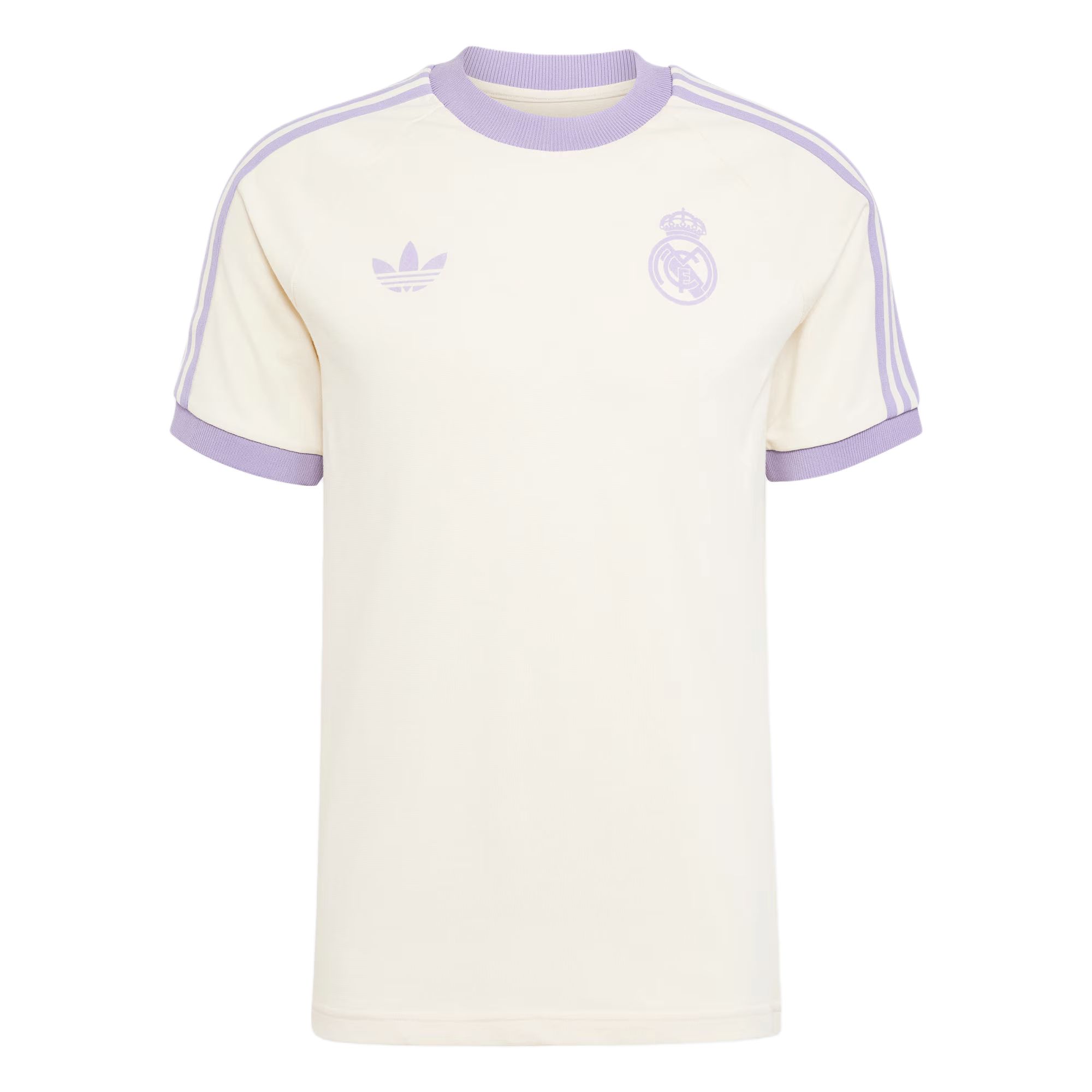 Adidas Originals Free Shipping With AdiClub Real Madrid Adicolor Classics 3 Stripes Tee IY0057- 2XL