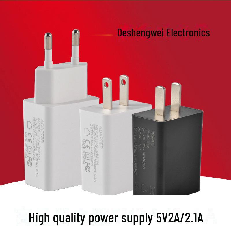 

5V2A USB Smart Charger with 3C, FCC, and CE Certification for Mobile Phones 5V2A High Quality CN Standard білий