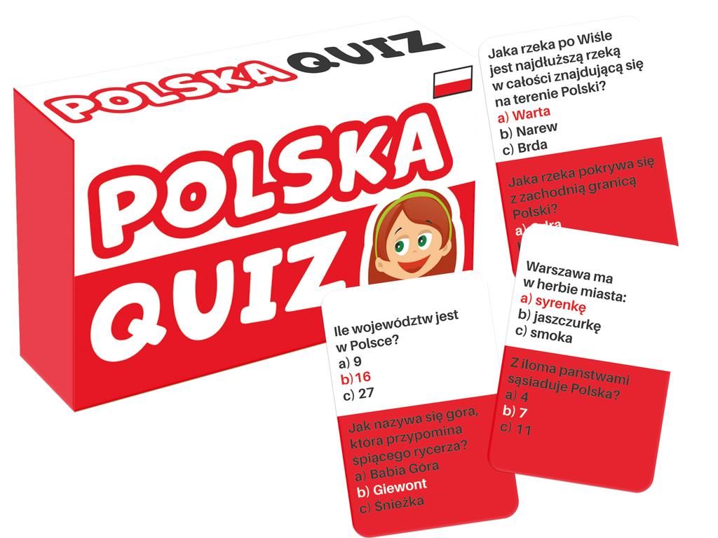 Polish Quiz. Mini. Board Game. Kangaroo
