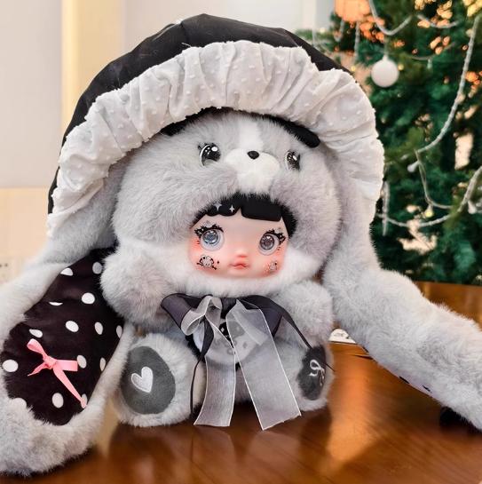 New Nuomi Mushroom Hat Series 400 Percent Extra Large Blind Box Birthday Gift Giant Plush Toy Super Soft Comfortable Kawaii Doll