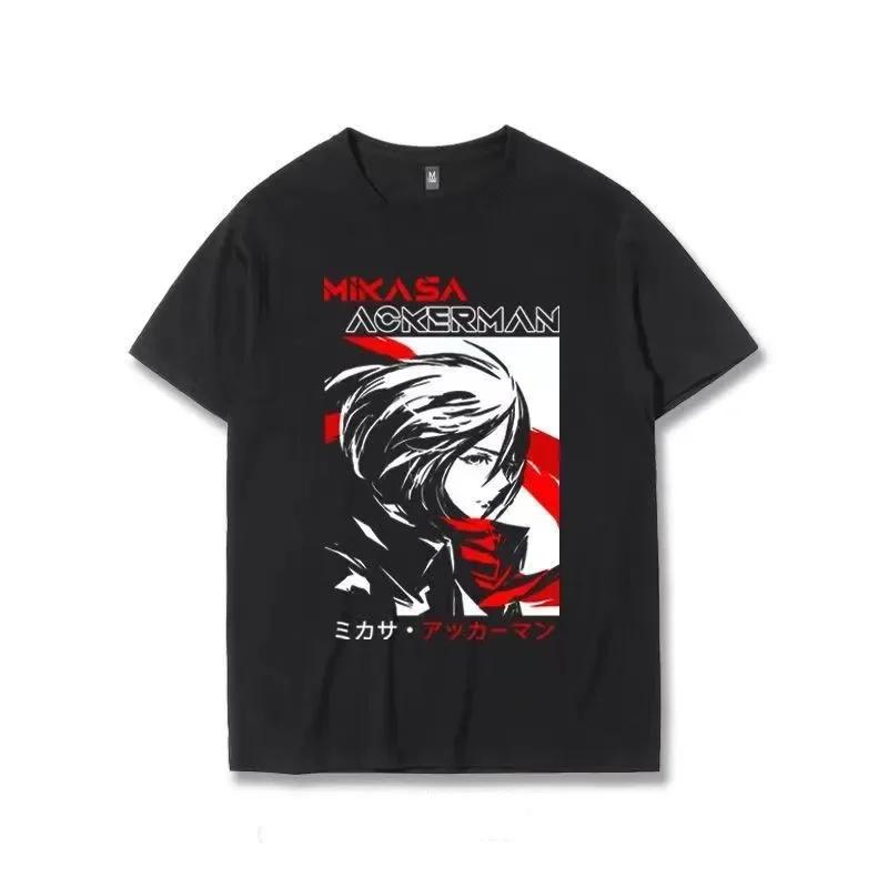 Japanese Anime T Shirt Scouting Legion Clothes Shingeki No Kyojin Tee Shirt Attack On Titan Giant Short-sleeve T-shir Men Women