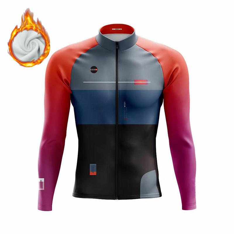 2026 Winter Fleece Riding Suit Set Gobikful Spain Winter Thermal Fleece Jacket  Jersey Long Sleeve Ropa Ciclismo Hombre Bicycle Wear Bike Clothing