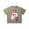260 GSM Double Yarn 32 Count 100% Cotton Jujutsu Kaisen V64 Rika Print Unisex Heavy Cotton T Shirt