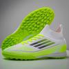 Mens High-Top Football Cleats TF Studs Turf Grass Training Match Lightweight Synthetic Upper