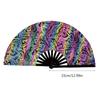 Vibrant Chinese Decorative Glowing Hand Fan Perfect for Home Decorations