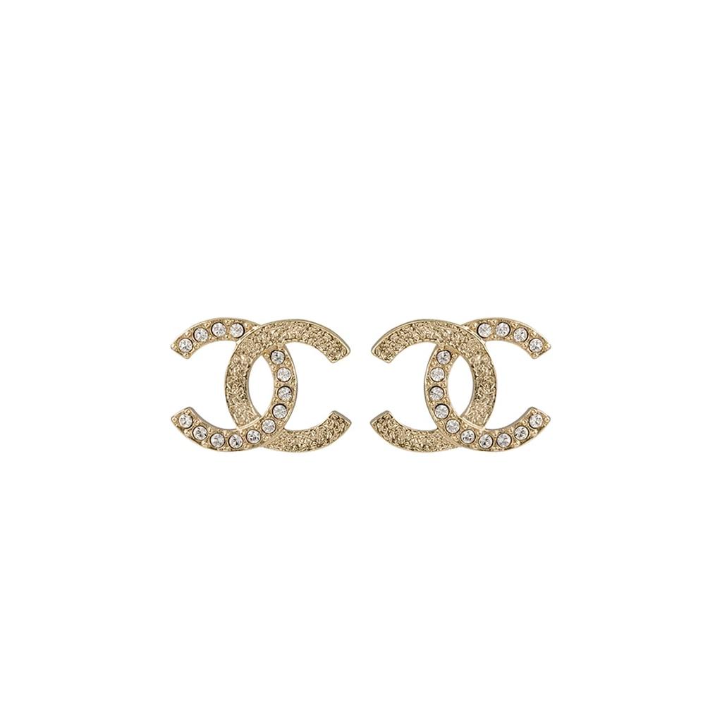 CHANEL Cc Logo Earrings ABA227-B10374-NM708