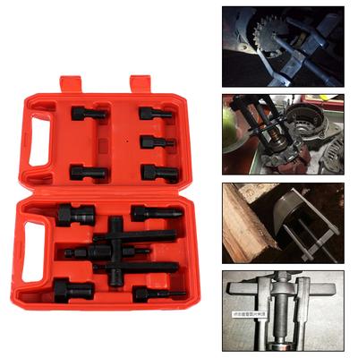 Aluminium-Radlagersatz, 10-teilig/Set, Reparatursatz, Entferner, Kfz-Werkzeuge, tragbares Werkzeug zur Demontage von Motorradlagern, Dichtungstreiber-Installateur