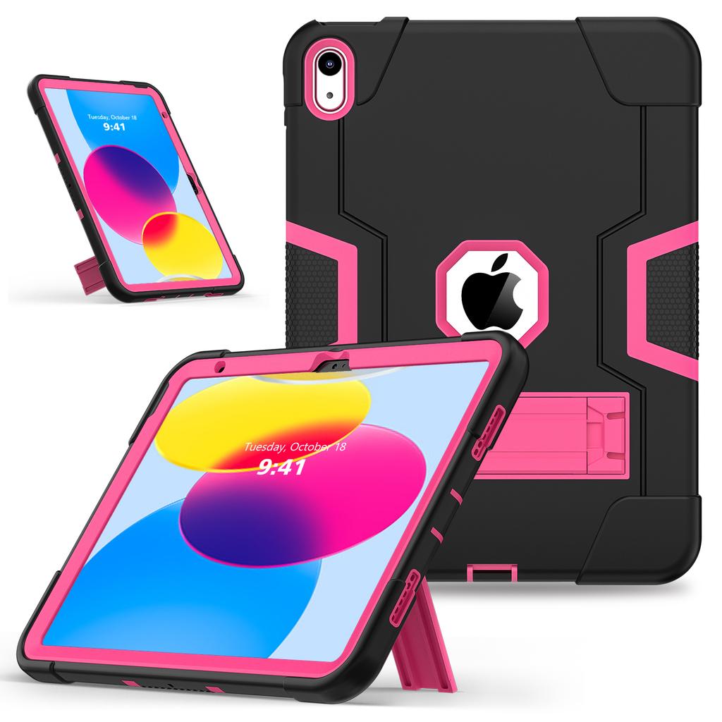 Heavy Duty Hybrid Case for IPad A16 2025 11th 10.9 2022 10th Gen. A3354 A3355 A3356 A2757 A2777 A2696 Kickstand Armor Cover Capa