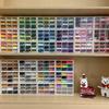 9-Schubladen Handgefertigte Perlen Aufbewahrungsbox Transparente Schubladen Schmuck Make-up Kleine Gegenstände Mädchen Haarschmuck Stapelbarer Organizer