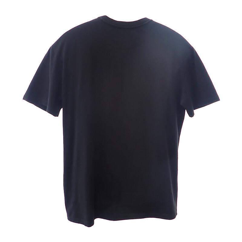 VALENTINO  1V3MG10V8RB_0NO XL Short sleeve T-shirt black cotton mens