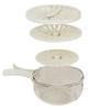 Draining Basket Reusable Food Storage Container for Cherry Fruits