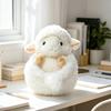 Riccio Sfera Giocattolo Animale Peluche Giocattolo Peluche Riccio Carino Pecora Sfera Agnello Morbido e Adorabile Giocattolo Regali Compleanno Natale per Bambini