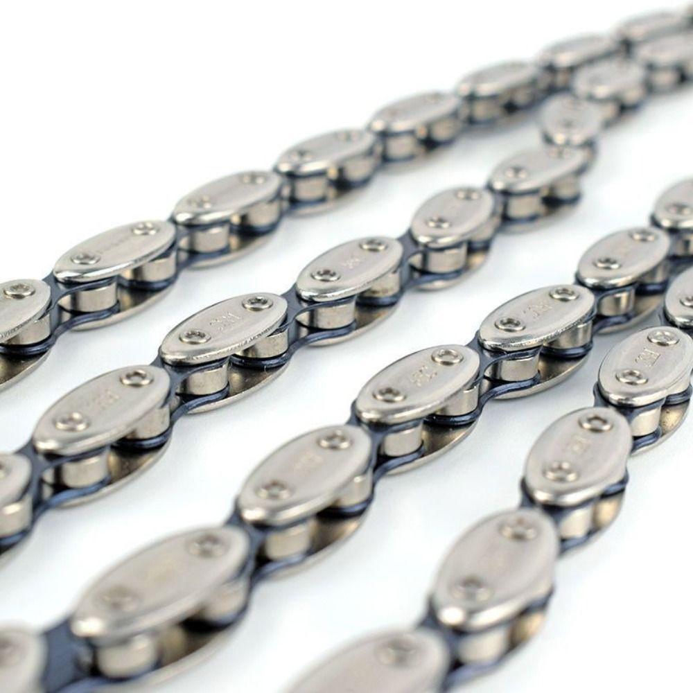 100 Link Bicycle Chain 1/2 X1/8 Single Speed Chain Ride Accessories Bicycle Olive Chain  BMX Bike