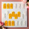 Fresh Flower Clay Soft Pottery Earrings Molds Are Suitable for Making Handmade Diy Jewelry Pendants Polymer Clay Tools