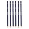 6PCS White Highlight Tone Sketch Highlight Eraser Art Precision Eraser Stick  Matte Pencil Retouch