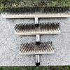 Multipurpose Steel Wire Deck Brush Head for Outdoor Deck Garage Pool Steel Wire Broom For Garden Deck Pool Cleaning
